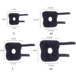 Bantalan tempurung lutut hewan peliharaan dapat diatur kompresi bungkus lutut pendukung patah anjing operasi cedera dukungan tetap pelindung nyeri sendi - Product Image 6