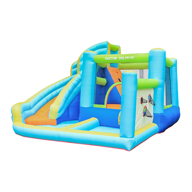 Inflatable Water Slide Park Bounce House Children's Slide Castle Party Splashing Pool