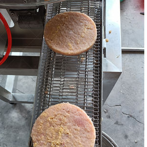 Fabricant commercial de pommes de terre escalopes en forme de <span class=keywords><strong>hamburger</strong></span> entièrement automatique petite machine de fabrication de galettes de <span class=keywords><strong>hamburger</strong></span> - Product Image 5