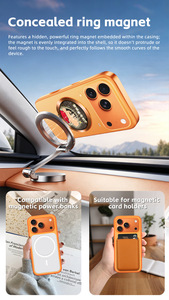 <span class=keywords><strong>Coque</strong></span> <span class=keywords><strong>de</strong></span> <span class=keywords><strong>téléphone</strong></span> à écran intelligent <span class=keywords><strong>DIY</strong></span> avec support magnétique pour iPhone 17 Pro Max - Product Image 5