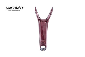 2015-2019 <span class=keywords><strong>Ferrari</strong></span> F488 GTB & Spider LHD Fibre de carbone sèche rouge OEM Style <span class=keywords><strong>F1</strong></span> Console centrale pont accessoire d'intérieur de voiture - Product Image 5