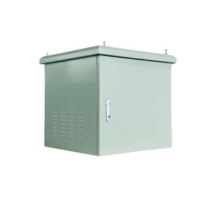 12U 15U 18U <b>Outdoor</b> Network <b>Cabinet</b> <b>Weatherproof</b> & IP65 Rated for Dust Water Resistance Optional 2 Fans in Stock SPCC Steel - Product Image 3