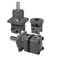 Moteur hydraulique orbital OMT500 151B3005, déplacement de 500 cm, couple continu de 1220 Nm, pression de 160 bars, 285 tr/min