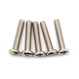 Tornillo de máquina DIN85 de cabeza hueca ranurada de acero inoxidable, tornillo de máquina de cabeza redonda ranurada con rosca completa para equipos electrónicos - Product Image 3