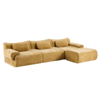 Canapé-lit compressé en tissu Teddy, livraison directe depuis l'entrepôt américain, emballé sous vide, expansion rapide, livraison facile