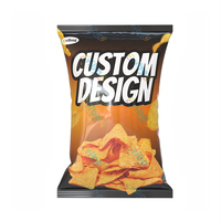 Sacs Plastiques Personnalisés à Soufflet Central Stratifiés pour Snacks, Chips de Pommes de Terre, Popcorn et Autres Aliments Croustillants