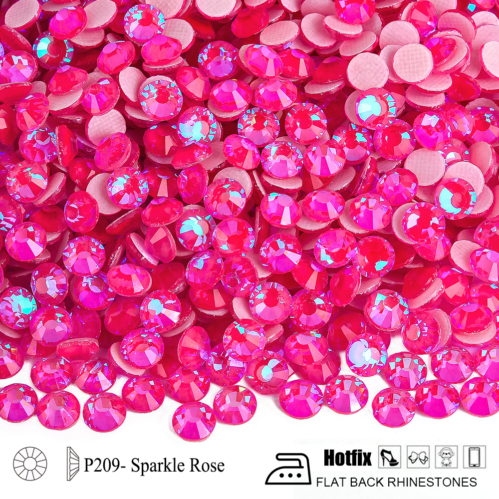 209 Rose scintillante