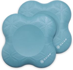 Juego de 2 rodilleras de PU para mujer/hombre para Fitness, <span class=keywords><strong>Pilates</strong></span>, viajes, meditación, equilibrio de rodillas, Yoga/meditación/<span class=keywords><strong>Pilates</strong></span> - Product Image 6