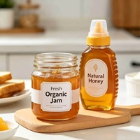 Étiquette alimentaire autocollante YSB en matériau sûr de qualité alimentaire, impression couleur intégrale, avec accentuation UV, conforme ISO 22000