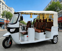 Tricycle électrique à trois roues de style TUKTUK BAJAJ, homologué EEC et COC, 5 places, fabriqué en Chine