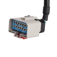 Adaptateur de câbles de construction CHX-1939-14PAMY, faisceau de connecteurs OBD étanche pour diagnostic industriel