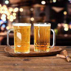 Chope à bière de grande capacité de style européen moderne pour les fêtes de bar, verres à bière forte avec poignée - Product Image 2