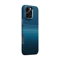 Pour Laudtec SJK878 Aramide Fiber Design De Luxe Antichoc Téléphone Cas Bouton En Métal Forte Mince Lumière Shell pour Iphone 16 Plus