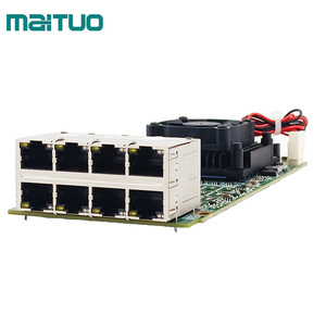 MAITUO Intel I350 8xRJ45 Port Gigabit sunucu NIC PCIe X8 10/100/1000Mbps veri merkezleri için yüksek yoğunluklu ağ - Product Image 4