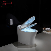 Européenne compostage ronde toilette intelligente