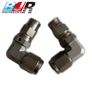 Giá tốt nhất sửa đổi xe phụ kiện không gỉ 90 độ S.S.Hose kết thúc Bộ chuyển đổi một phù hợp - Product Image 5