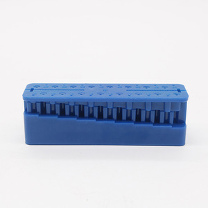 Dental Root Canal Measuring Table Blue 120C Heat Resistant For Gutta Percha File <b>Reamer</b> Holder - Product Image 1