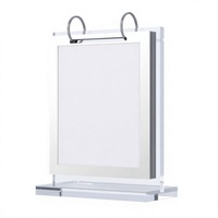 Présentoir de table A4T en acrylique écologique et portable, surface polie, porte-cartes et support de menu pour restaurants et magasins, Easy Factory