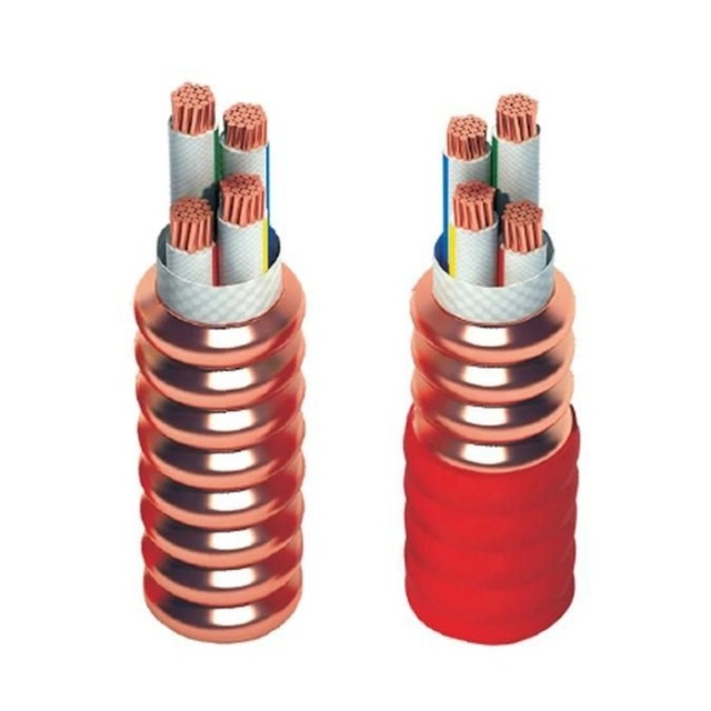 Fire Resistant Mineral Cable 0.6/1kV Multi-Core 7D Bending Radius Corrosion Resistant Factory Direct