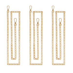 High-End <b>Bag</b> Accessories Flat <b>Bag</b> Chain Metal <b>Strap</b> Single Shoulder Crossbody or Lantern <b>Replacement</b> for Needlework - Product Image 4