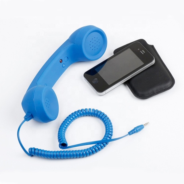Cell Phone Receiver Microphone Retro Phone Handset Anti Radiation Receivers for Phone