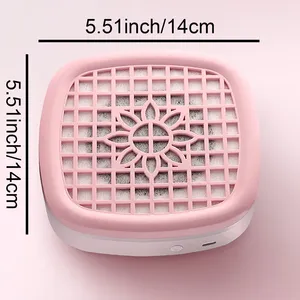 Nouvel aspirateur à poussière pour ongles USB mini, ventilateur à ongles, aspirateur puissant avec coussin d'accoudoir, équipé de 100 filtres en papier - Product Image 2