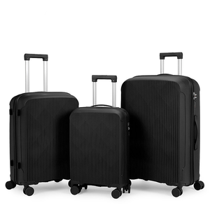 Groothandel Op Maat 20 24 28 Inch Pp <span class=keywords><strong>Trolley</strong></span> Bagagesets Luxe Klassieke Herenkoffer Polyester Voering Tsa Slot Voor Op Reis - Product Image 1