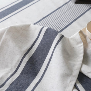 Tovaglia da Cucina in Cotone, Lavabile in Lavatrice, Riutilizzabile, con Righe <span class=keywords><strong>Grandi</strong></span>, per Uso Ripetuto - Product Image 3