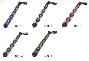 Accesorios de disfraz de Anime japonés <span class=keywords><strong>Kira</strong></span> Yoshikage Skull Tie JoJo Bizarre Adventure Tie - Product Image 2