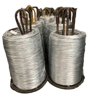 Galvanized Steel Wire Rod Phosphated Patenting Descaling Elevator Wire Hot Drawing Tempered Hot Dipping Stainless Steel Wire