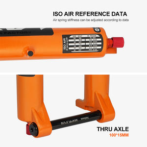 Fourche de suspension avant pour vélo de montagne TOSEEK KN34 pneumatique en alliage d'aluminium et de magnésium, compatible avec les freins à disque BMX, 26/27.5/29 pouces - Product Image 3