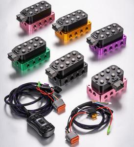 วาล์วควบคุมลมแบบใหม่ของแท้จากหนิงโป ประเทศจีน ปี 2021 รุ่น Pilot Type Manifold Valves วาล์วโซลินอยด์ระบบกันสะเทือนแบบลม ขนาด 1/4 3/8 อลูมิเนียม Accuair Ride - Product Image 4