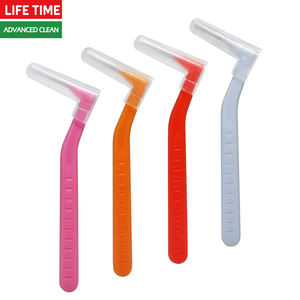 Caja de ECO-PACKING plegada, 5 uds., <span class=keywords><strong>cepillo</strong></span> de espacio para dientes desechable Dental en forma de L, <span class=keywords><strong>cepillo</strong></span> Interdental <span class=keywords><strong>interproximal</strong></span> - Product Image 5