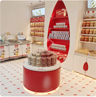 Présentoir Personnalisé pour Magasin de Noix Grillées, Comptoir de Présentation de Snacks, Vitrine Complète pour Magasin – Fabricant