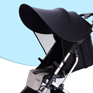 Visière chariot pare-soleil auvent couverture bébé <span class=keywords><strong>poussette</strong></span> casquette pare-soleil <span class=keywords><strong>poussette</strong></span> soleil siège de voiture Bebe Buggy pour landau <span class=keywords><strong>poussette</strong></span> accessoires - Product Image 4