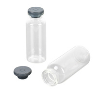 Ampoule à baïonnette 3-10ml personnalisée flacon de poudre lyophilisée flacon de solution cosmétique de beauté avec une capacité de 15ml de gouttes oculaires