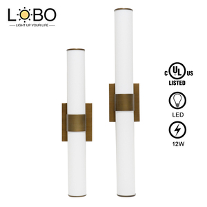 Lámpara de proyecto Marriot Fairfield Inn Suites, candelabro de pasillo, habitación de invitados de Hotel, luz de tocador montada en la pared de latón antiguo - Product Image 1