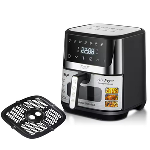 Friteuse à air standard européenne 8L grande capacité, écran tactile, visible, sans huile, multifonctionnelle, électrique - Product Image 3