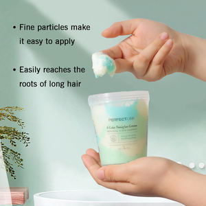 مقشر فروة الرأس العشبي المرطب بعلامة تجارية خاصة مع مدلك للرأس، للتحكم في الزيوت ومكافحة القشرة، تركيبة 2 في 1 للتنظيف العميق - Product Image 4