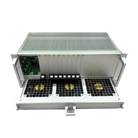 C-BOX . . EuropacPRO Angle arrière pour joint EMC textile pour panneau latéral, 4U. 3+1U, 24564-299