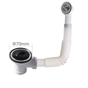 Talea thép không gỉ bồn rửa nhà bếp mini giỏ lọc Cắm Chất Thải Bồn Rửa chất thải <span class=keywords><strong>Kit</strong></span>(70mm * h75mm) với tràn XJ133C010-U - Product Image 1