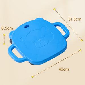 Four Wheel Secure <strong>Ride</strong> <strong>Scooter</strong> With Happy Bear Pattern for Joyful Introduction to <strong>Scooting</strong> <strong>and</strong> Sensory Input - Product Image 3