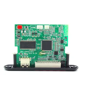 वायरलेस BT5.0 Mp3 Mp4 Mp5 एलईडी डिजिटल स्क्रीन ऑडियो वीडियो के लिए एकीकृत परिपथों Mp5 विकोडक बोर्ड कार सामान