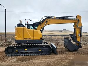 Compact Radius 16.8 Ton 0.6m³ Bucket XE155UCR Crawler Excavator 90kW Urban Construction Machinery - Product Image 5
