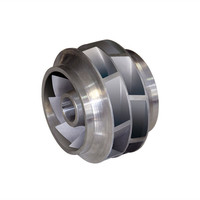 Pompes submersibles à roue à aubes de haute qualité, en acier inoxydable 304/316, fabrication sur mesure, moulage par investissement de précision