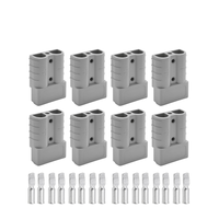 Prise de batterie CC 50A haute intensité, étanche et anti-poussière, en cuivre, pour système de double batterie de remorque ou treuil automobile