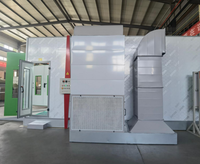 Cabine de pulvérisation de garage chauffée électrique de haute qualité professionnelle pour l'utilisation de cuisson de meubles de voiture