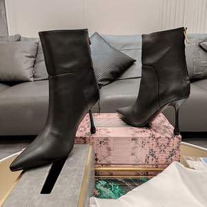 Chaussures pour femmes Jimmy de haute qualité, fabriquées en cuir de qualité supérieure et équipées d'un talon en forme de larme pour un nettoyage facile - Product Image 4