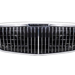 Mercedes-Benz S-Class W223 Grille ABS Plastic Black Chrome Trim Front Bumper Fitment 2021 S450 S400 - Product Image 2