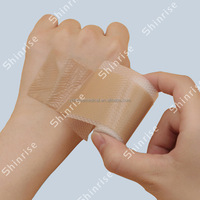 Bande imperméable médicale de bandage de silicone de pansement de soin de brûlure de CE pour le soin de blessure de brûlure de cicatrice